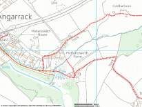 PROW around Trungle Mill and Old Mill, Trungle