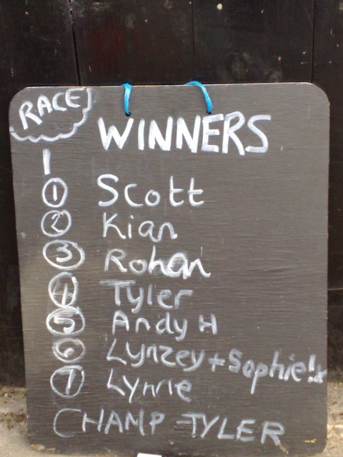 Race Winners! | May 2011